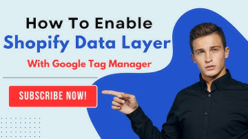How To Enable Shopify Data Layer Without Paid App | Setup Shopify DataLayer with Google Tag Manager