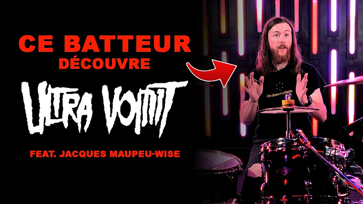 Ce batteur découvre Ultra Vomit - Feat Jacques Maupeu-Wise 🥁[CBD15]🥁