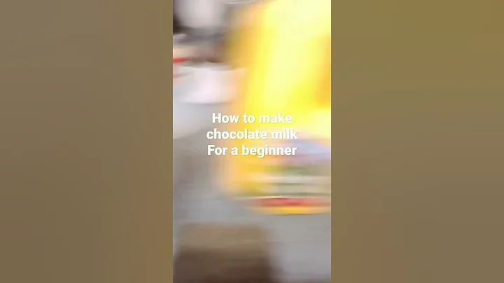 how to make chocolate milk