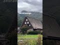 Shirakawago and Mt. Fuji Old Village #traveldestinations #japan #travel