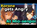 【ENG Sub】Ookami Mio - Korone got Angry at me