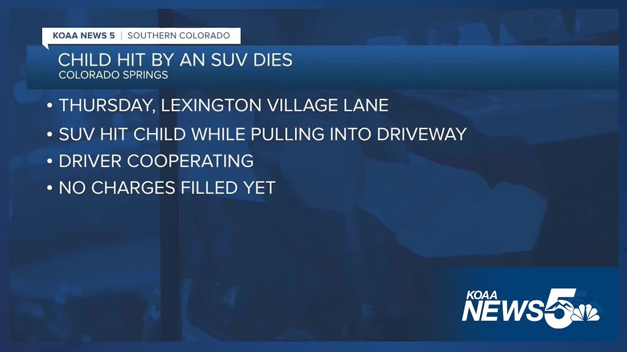 Playing child dies after being hit by SUV - YouTube
