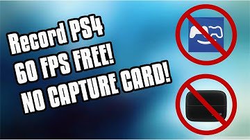 How To Record PS4 At 60 FPS WITHOUT A CAPTURE CARD! FREE! 2017 (Not Shareplay)