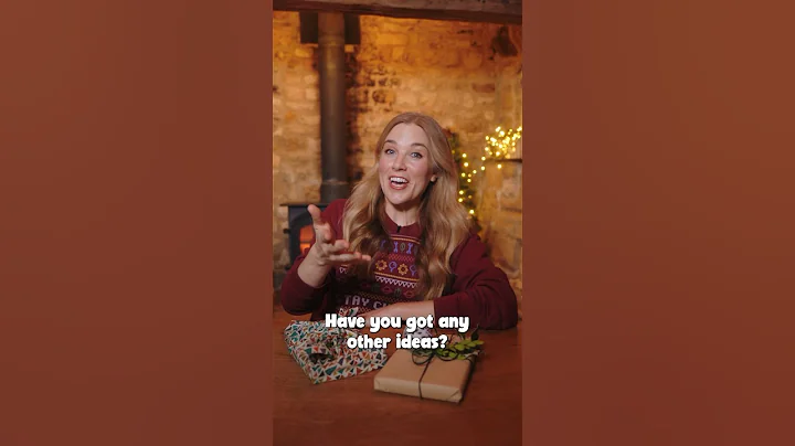 Better ways to wrap your Christmas presents | Maddie Moate #shorts #christmas