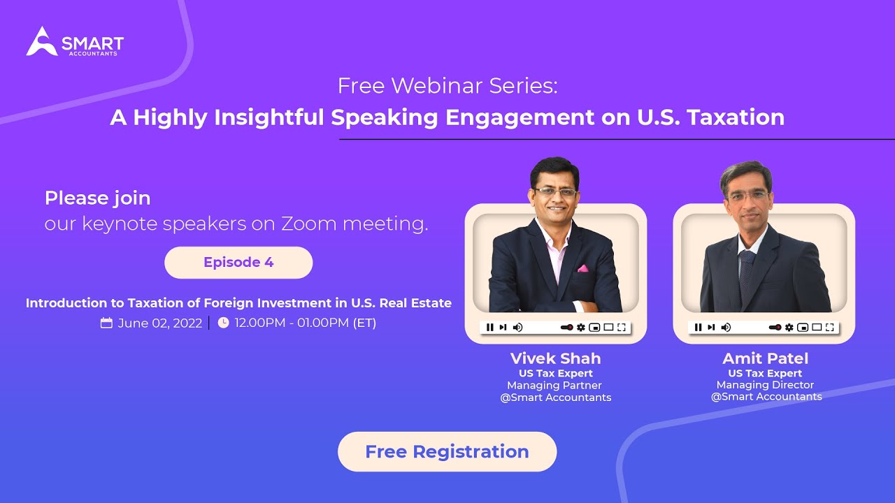 Introduction to Taxation of Foreign Investment in U.S. Real Estate