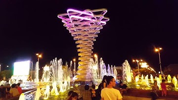 Vòng xoay nhạc nước Rạch Giá