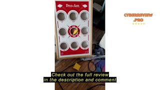 Review AEIMIAIDE Bean Bags for Tossing, 15 Pieces Mini Colorful Cornhole Bean Bags Nylon Sack Tossin