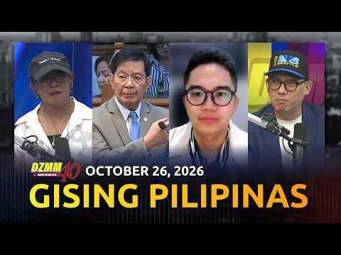 Gising Pilipinas | DZMM Teleradyo (26 October 2026)
