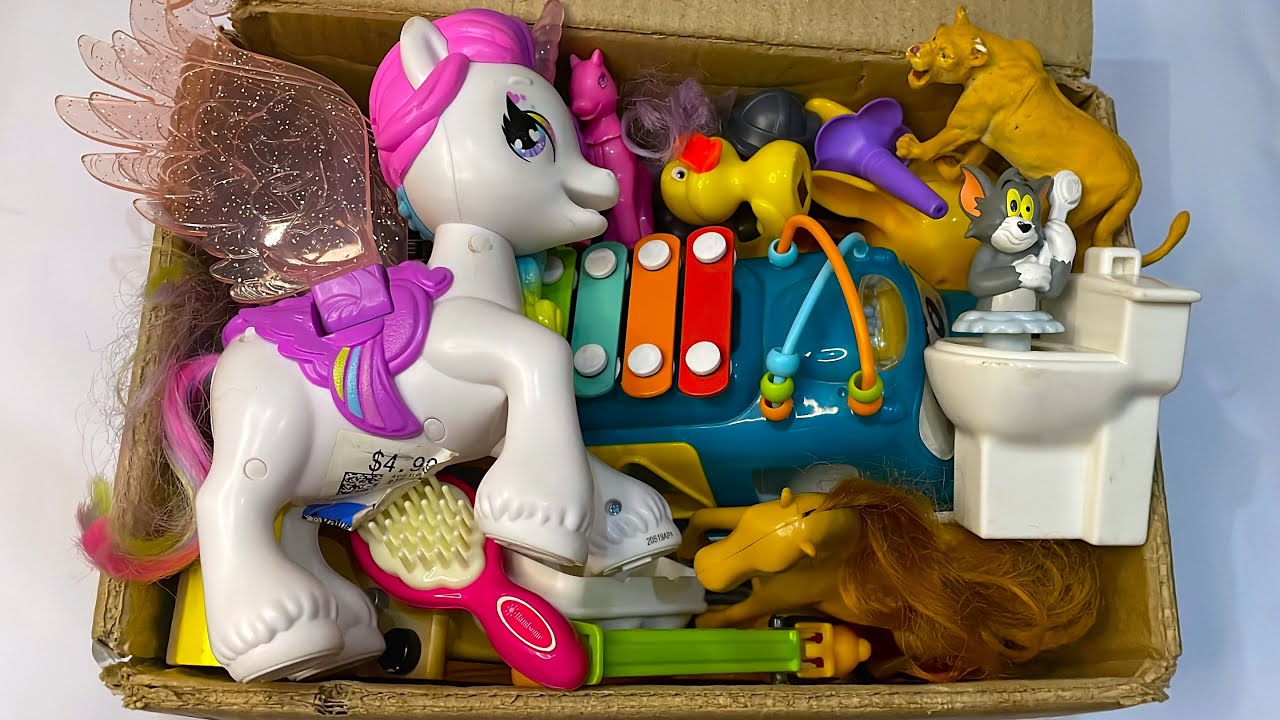 6 Minutes Satisfying with Unboxing Barbie Princess Pink Kitchen,Rock Bed Play Set Review Toys｜ASMR