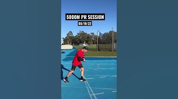 RUNNING A SUB 18MIN 5K #motivation #running #shorts #track