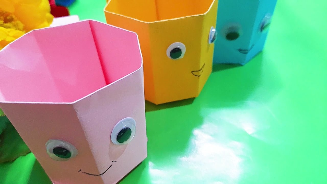 Fun and Colorful Paper Cup Creations for Kids! 🌈 ️ - YouTube