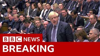 In full: Boris Johnson's Brexit statement - BBC News