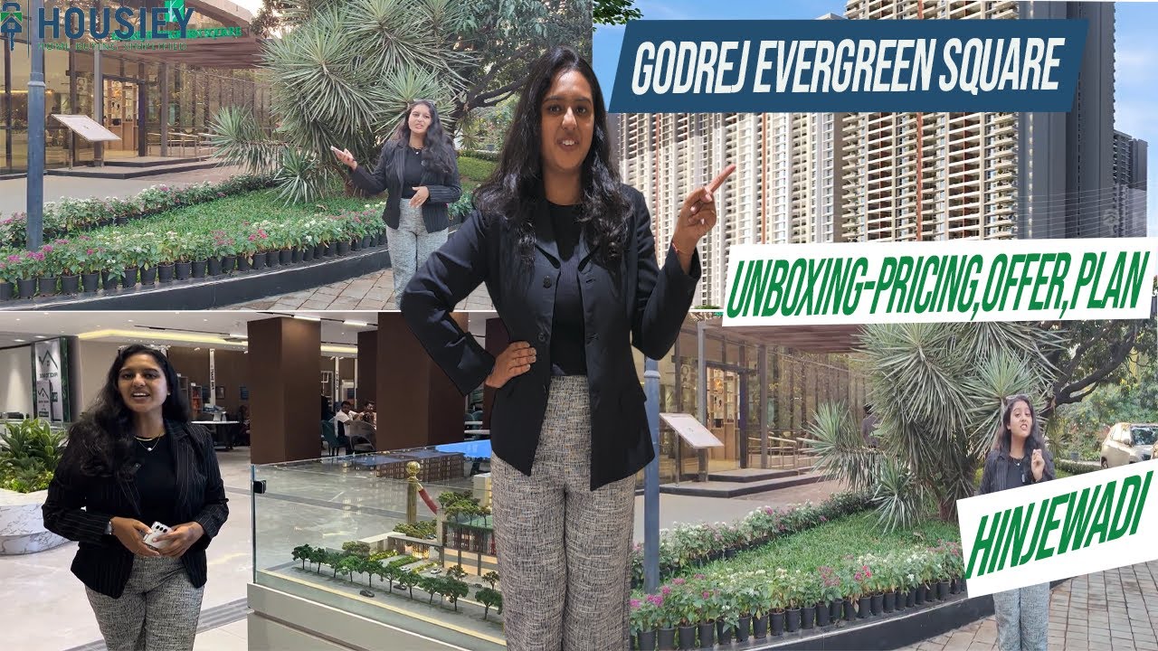 Godrej Evergreen Square | Unboxing- Pricing, Offer,Plan [2025]  | Godrej Megapolis Hinjewadi Phase 3