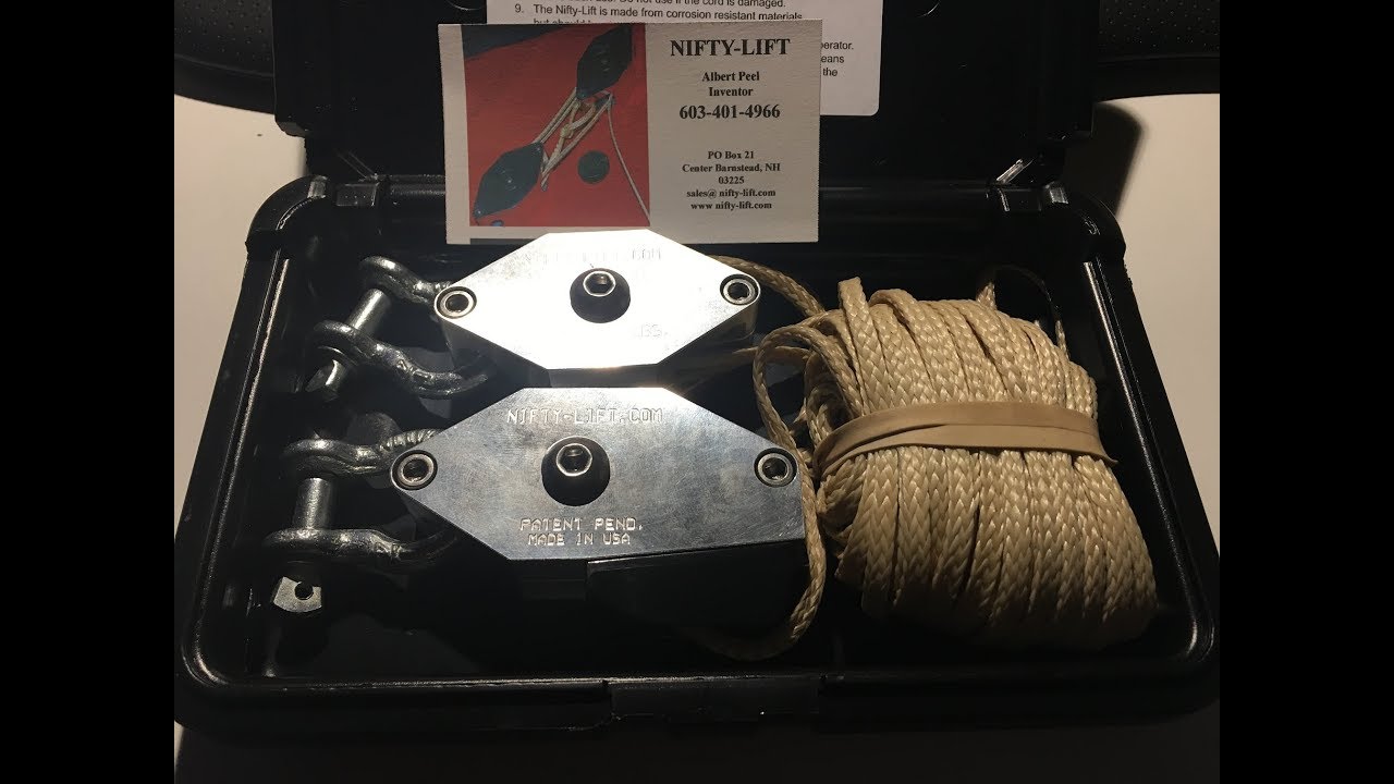 Is it perfect? The Nifty-Lift Block and Tackle 