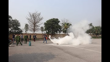 VIDEO: Công an huyện tập huấn PCCC cho đội viên đội PCCC cơ sở và cán bộ công chức, viên chức
