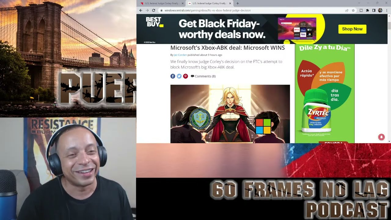 60FNL : Xbox Wins FTC Loses ABK Deal | Black Panther Announced For PS5