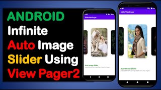 Android infinte Auto Image slider using viewPager2
