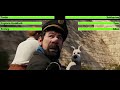 The Adventures of Tintin (2011) Motorcycle Chase Scene with healthbars