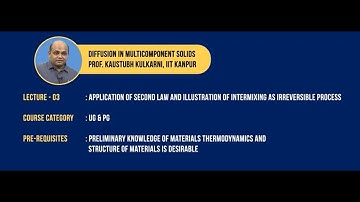 APPLICATION OF SECOND LAW AND ILLUSTRATION OF INTERMIXING AS IRREVERSIBLE PROCESS