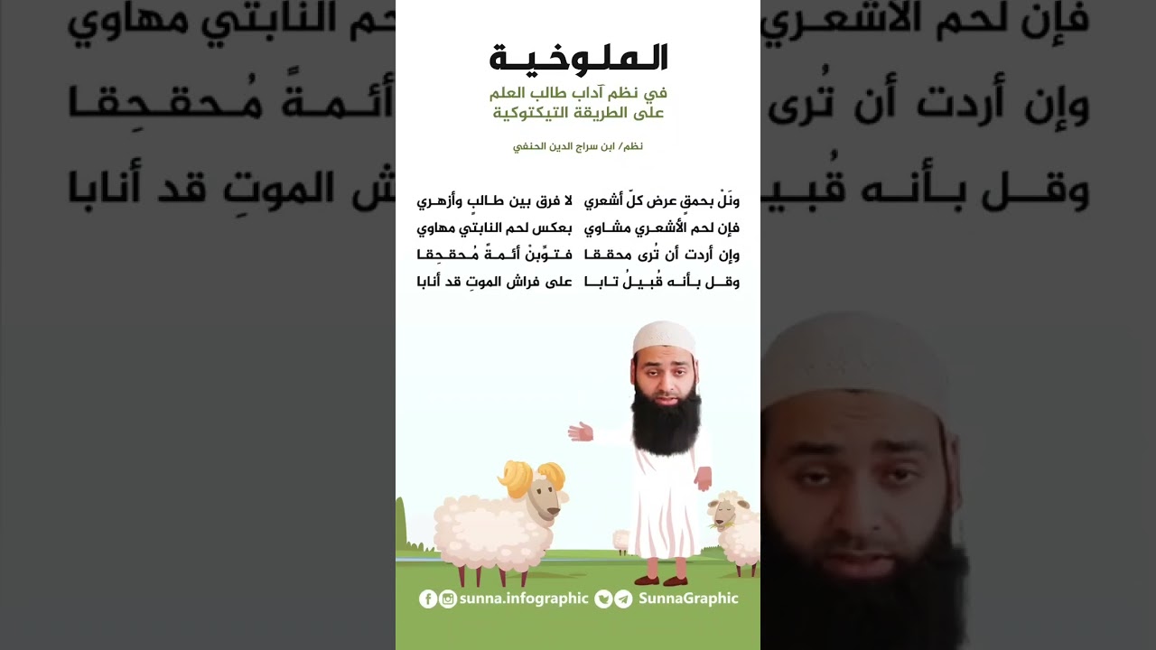 المنظومة الملوخية في تحصيل العلوم التكتوكية.. فاصل منشط