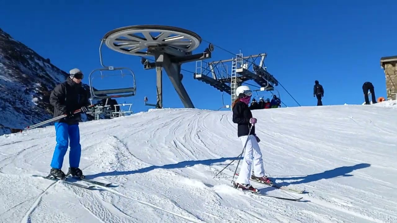 Grau Roig ski resort in Grandvalira in the Principality of Andorra