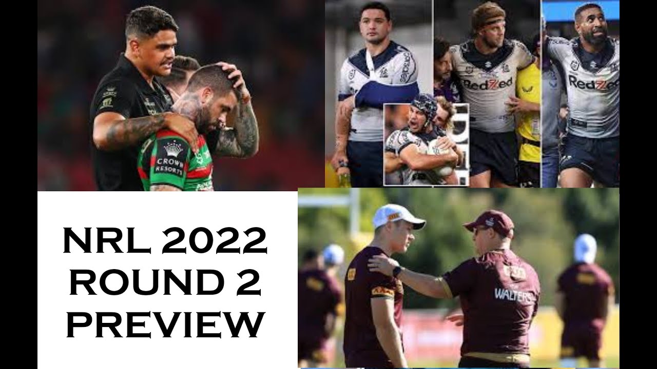 NRL 2022 Round 2 Preview