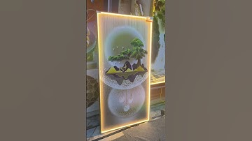 TRANH ĐÈN LED 3D CAO CẤP| TRANH 3D TÙNG DƯƠNG #tranhdenledtrangguong #tranhtreotường