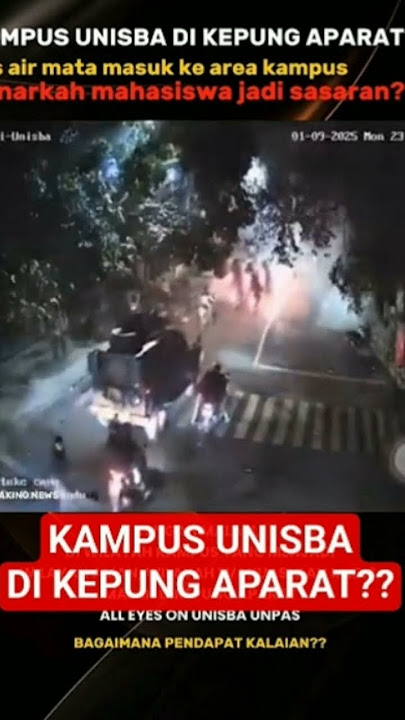 Kampus Bukan Tempat Intimidasi - Mahasiswa Bukan Teroris Negara Pari Kesit Rap Hijab #viralvideo