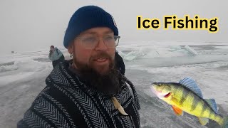 We Crossed a Massive Crack on Lake Erie… Was It Worth It? (Ice Fishing with the Kids)