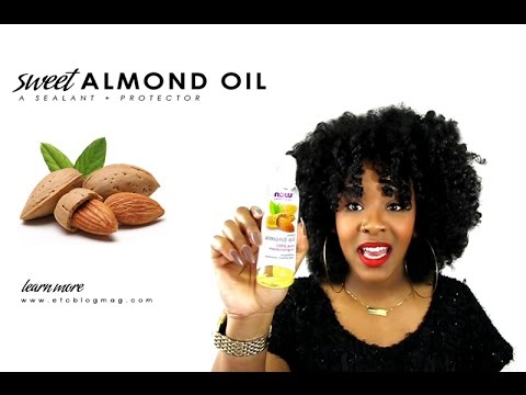 Natural Hair Sweet Almond For Natural Hair Growth Repair Youtube