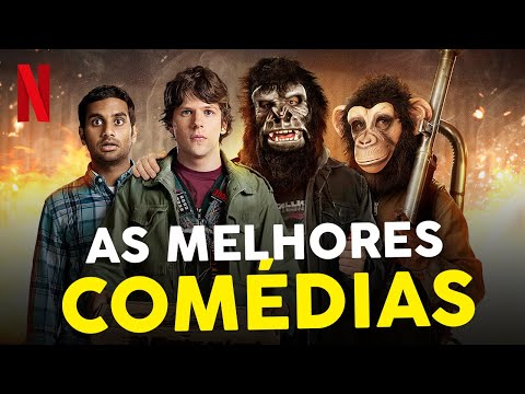 10 MELHORES FILMES de COMÉDIA na NETFLIX 