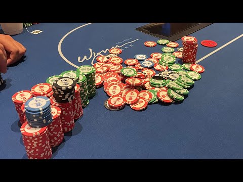 Top Set of Aces and We Get Check Raised! | Poker Vlog #338