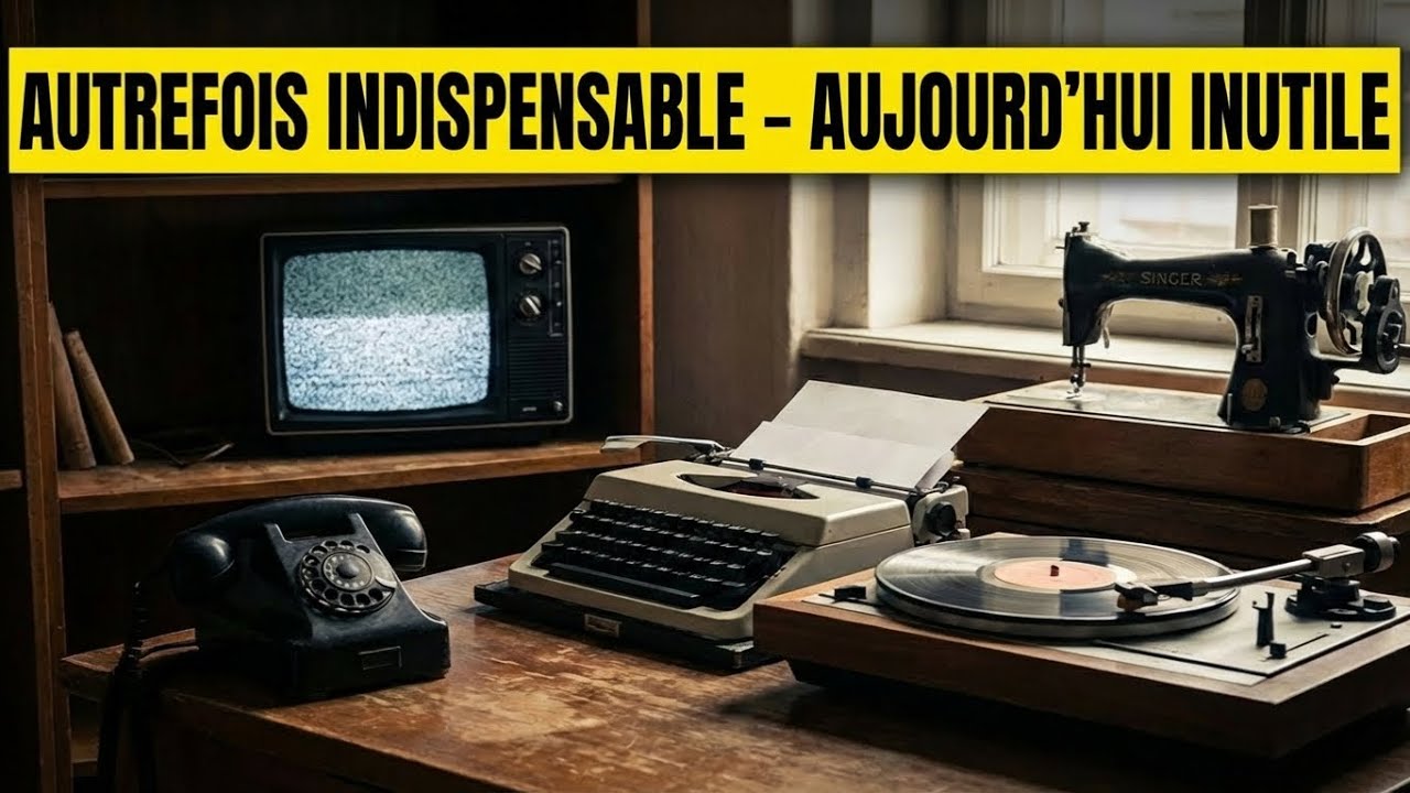 10 Objets des Années 60 Autrefois Indispensables, Aujourd’hui Totalement Inutiles