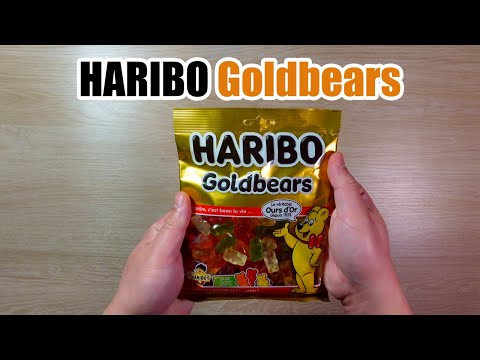 Haribo Goldbears Gummy Bears Unboxing