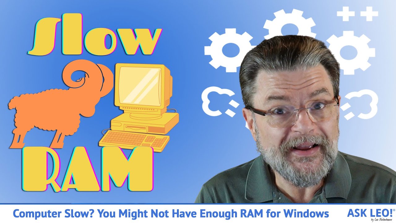 Computer Slow? You Not Have RAM for Windows - YouTube