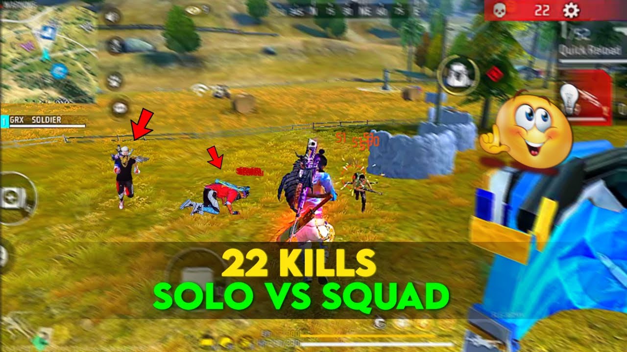 SOLO VS SQUAD 🤯 | SVD+M1887 BEST GAMEPLAY 😱 | FREE FIRE #19 - YouTube