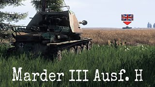 Brutal Tank Ambush - German Marder III Ausf. H Attacks British Armored Division! | Gates of Hell