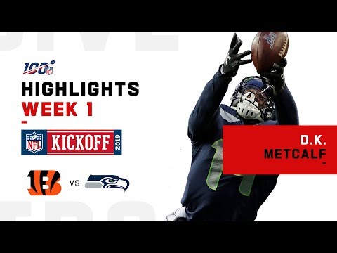 D.K. Metcalf Week 1 Debut | NFL 2019 Highlights