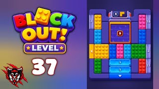 Block Out Level 37 Game Walkthrough || Block Out Color Sort Puzzle Gameplay