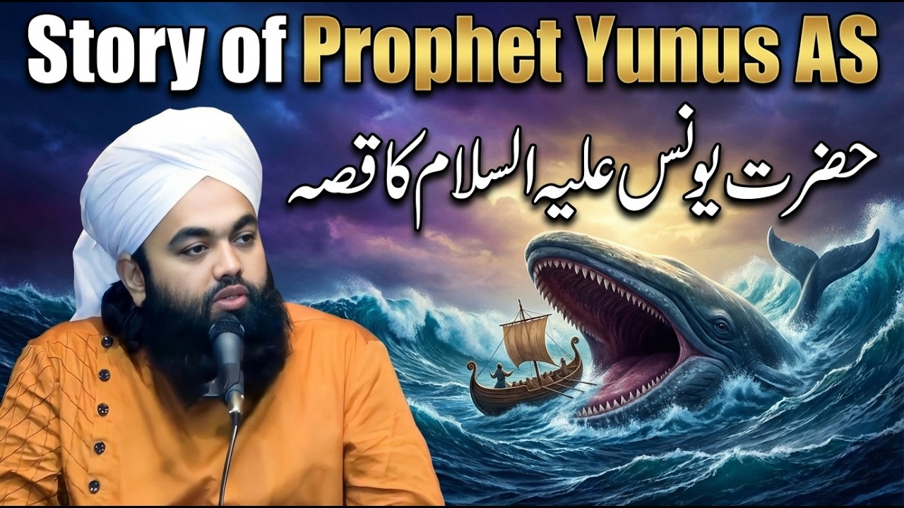 40 दिन मछली के पेट में 😱🐋 | Hazrat Yunus (A.S) Ka Waqia | Sayyed Aminul Qadri