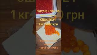 Ікра червона чавичі США 2024 #ікрачервона #ikrafish_ua #делікатеси #ікрачорна #лососьфіле #криветки