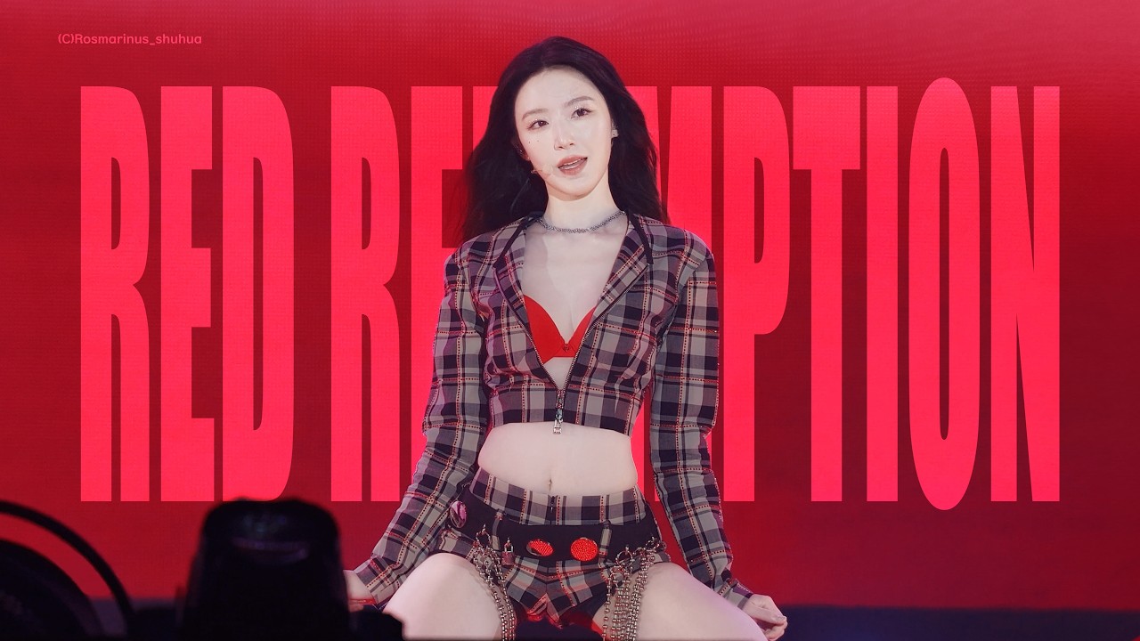260222  I-DLE SHUHUA Red Redemption FANCAM —  Syncopation IN SEOUL