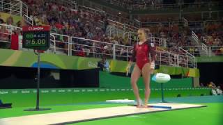 Angelina Kysla 2016 Olympics QF VT