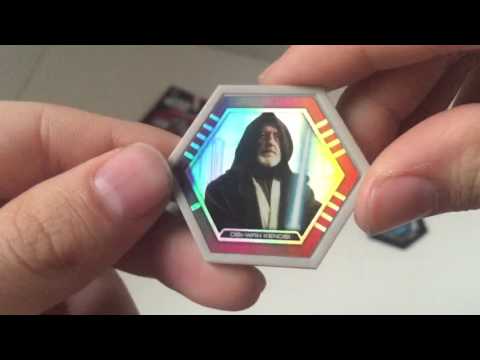 Star Wars Galactic Connexions Trading Discs Series 2 Opening!