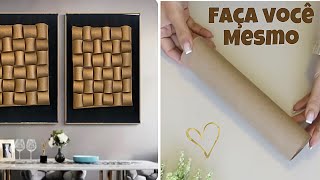 IDEIAS LINDAS PARA DECORAR PAREDE - Faça Você Mesmo TUTORIAL