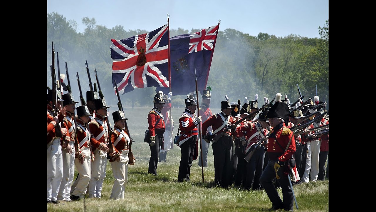 British battle victories over USA - War of 1812 (1/2) - YouTube