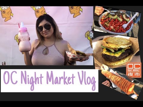 What Did We Try At the OC Night Market?? //Family Time☺︎