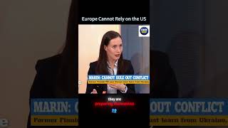 Former Finnish PM Sanna Marin: "Europe Cannot Rely Only on the US" 🇫🇮🇪🇺