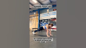 Banded Push-ups, movement demo video