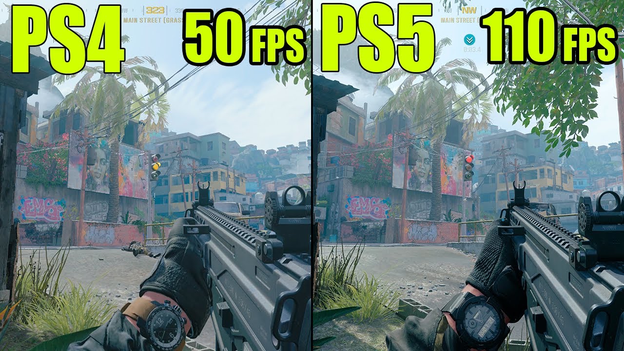 COD: Modern Warfare 3 PS4 vs. PS5 Comparison